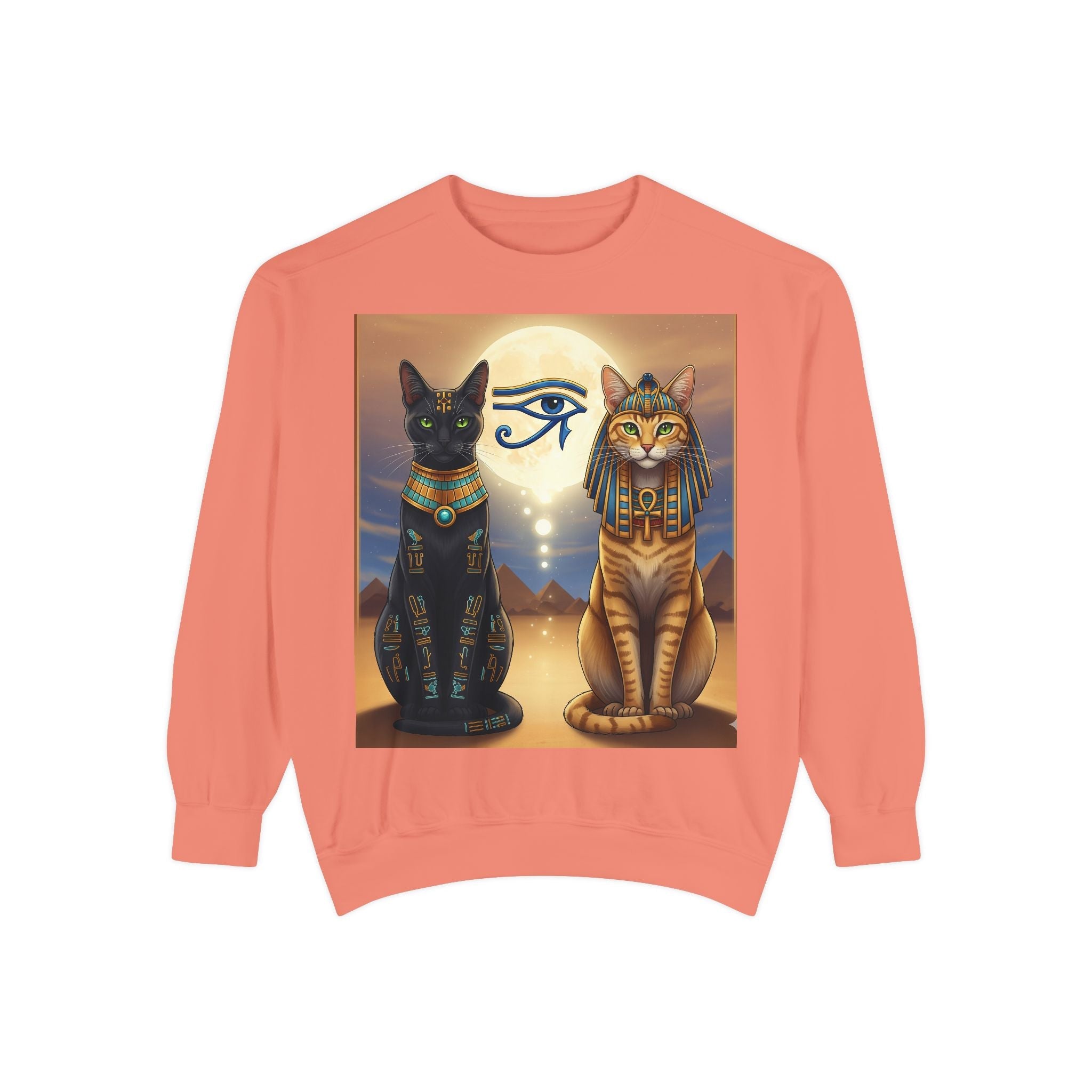 Egyptian Cats Sweatshirt Printify