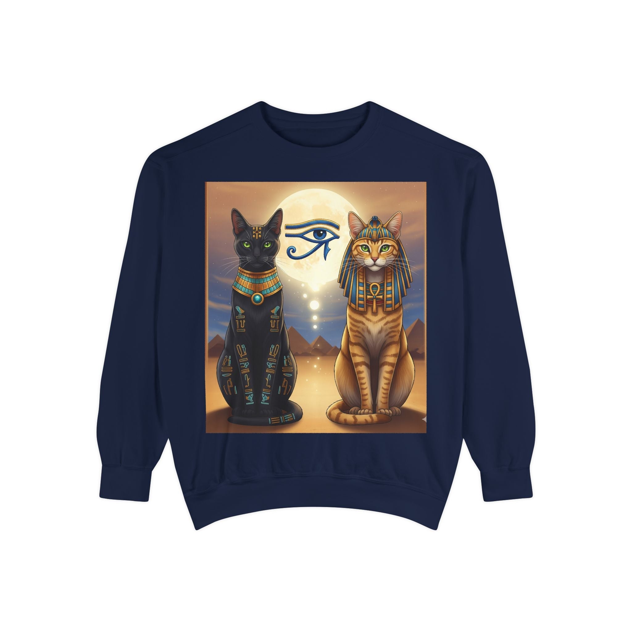 Egyptian Cats Sweatshirt Printify