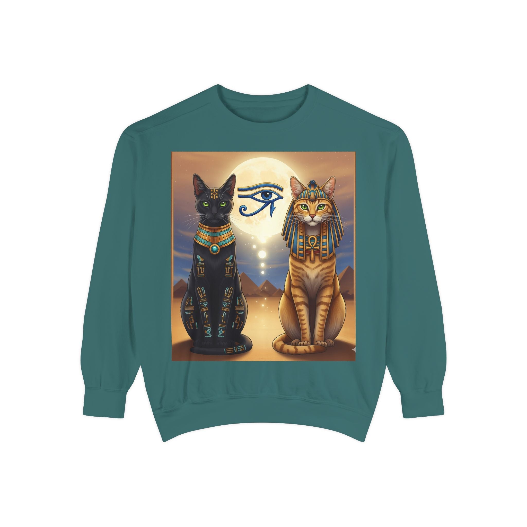 Egyptian Cats Sweatshirt Printify