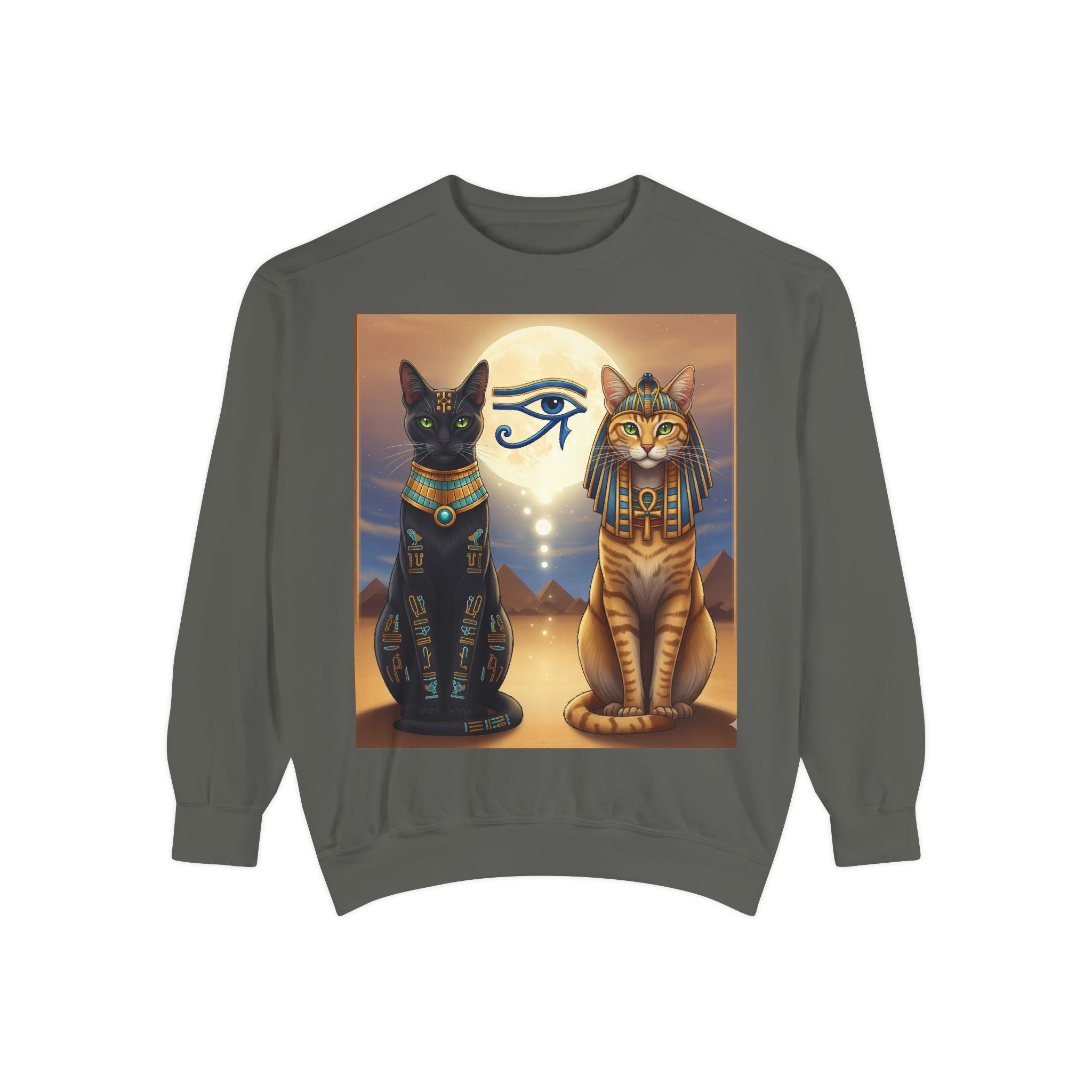 Egyptian Cats Sweatshirt Printify
