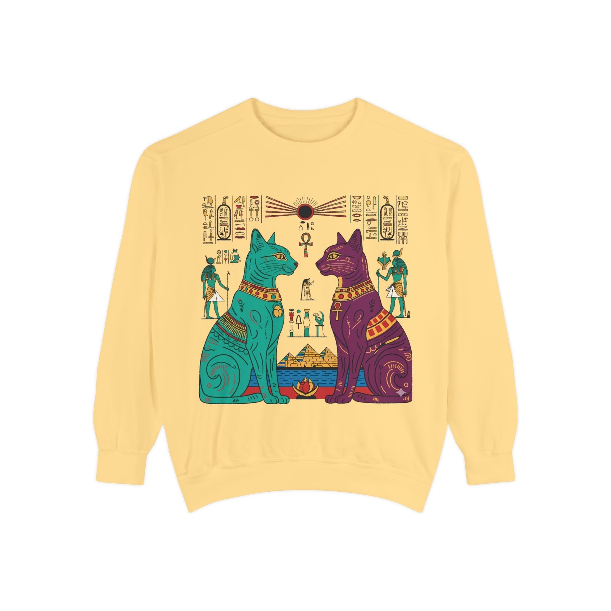 Egyptian cats Sweatshirt Printify