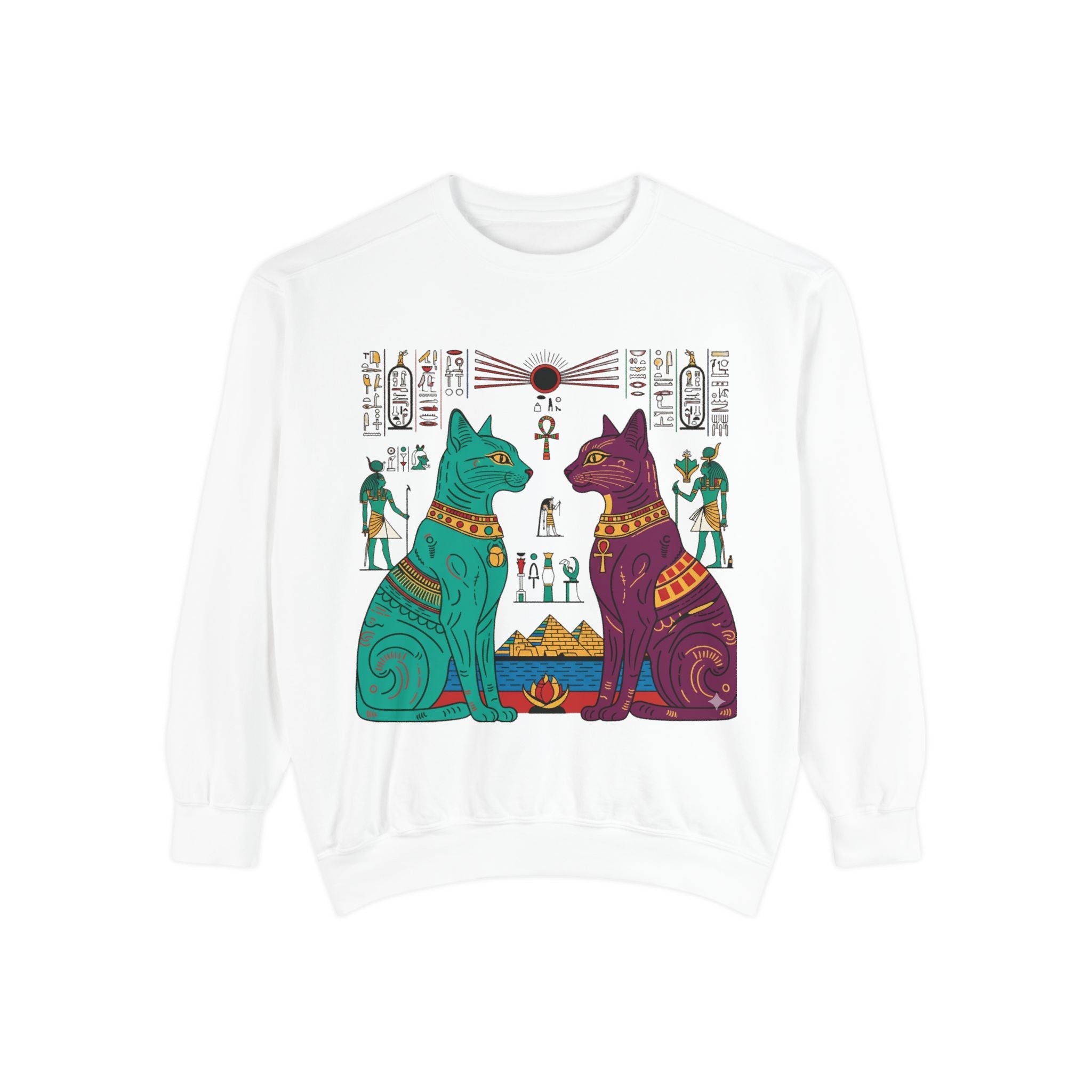 Egyptian cats Sweatshirt Printify
