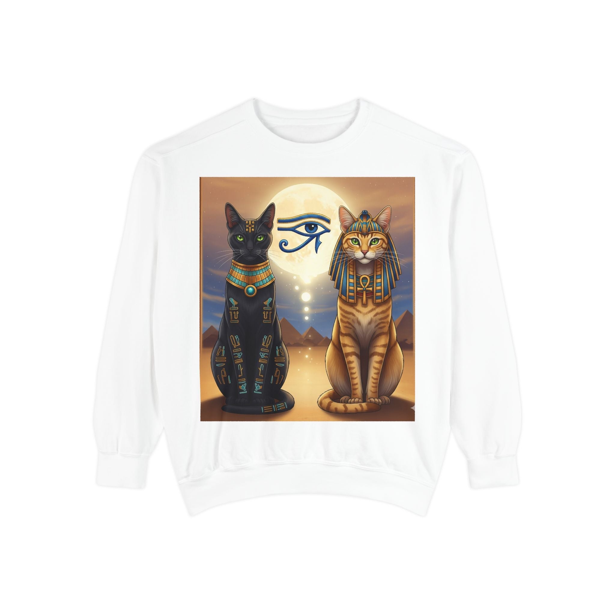 Egyptian Cats Sweatshirt Printify
