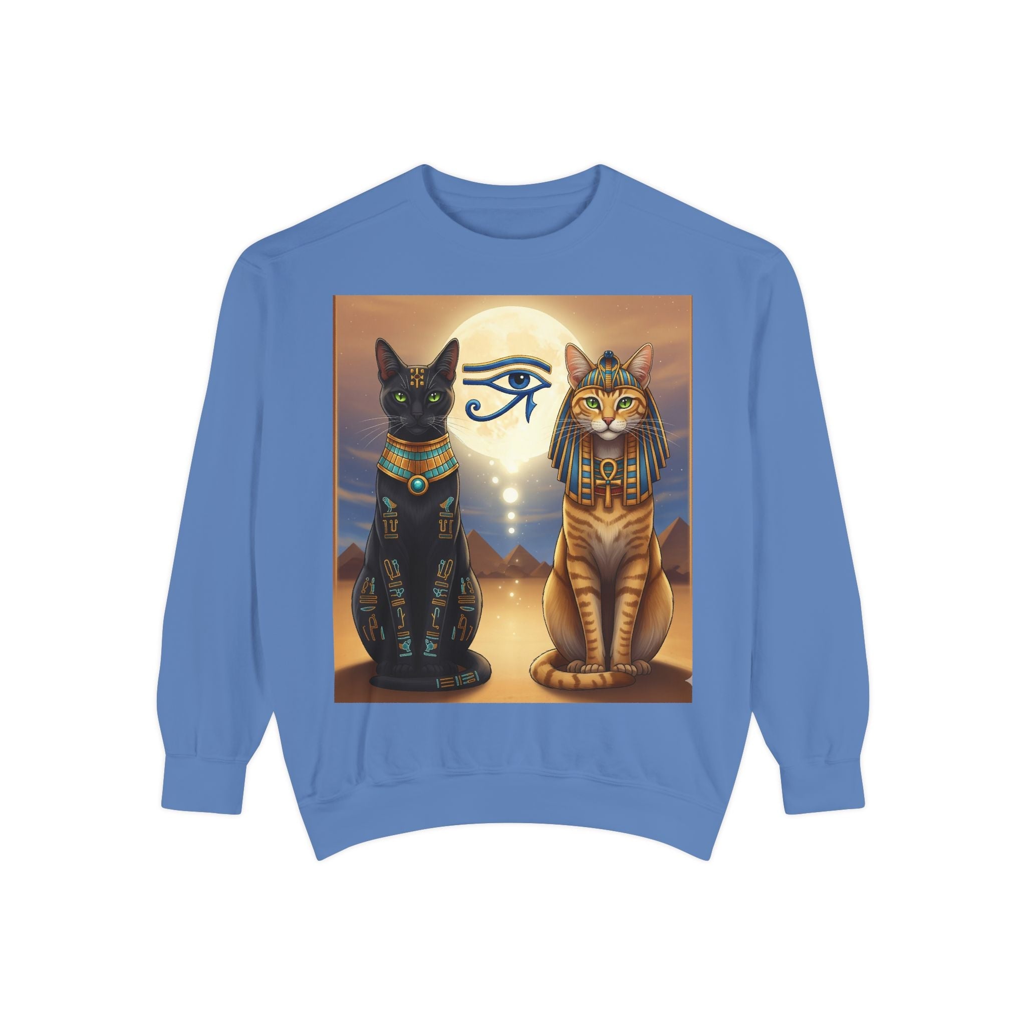 Egyptian Cats Sweatshirt Printify