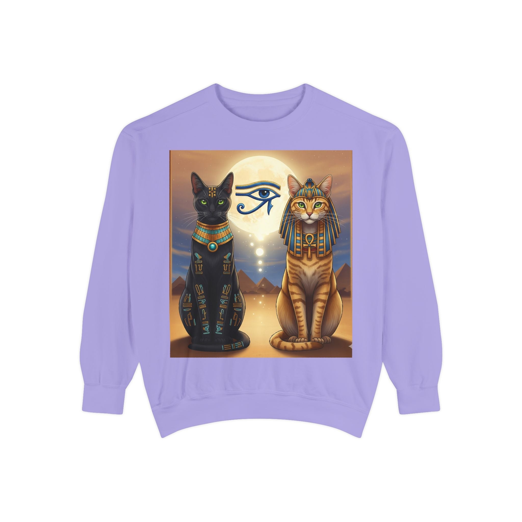 Egyptian Cats Sweatshirt Printify