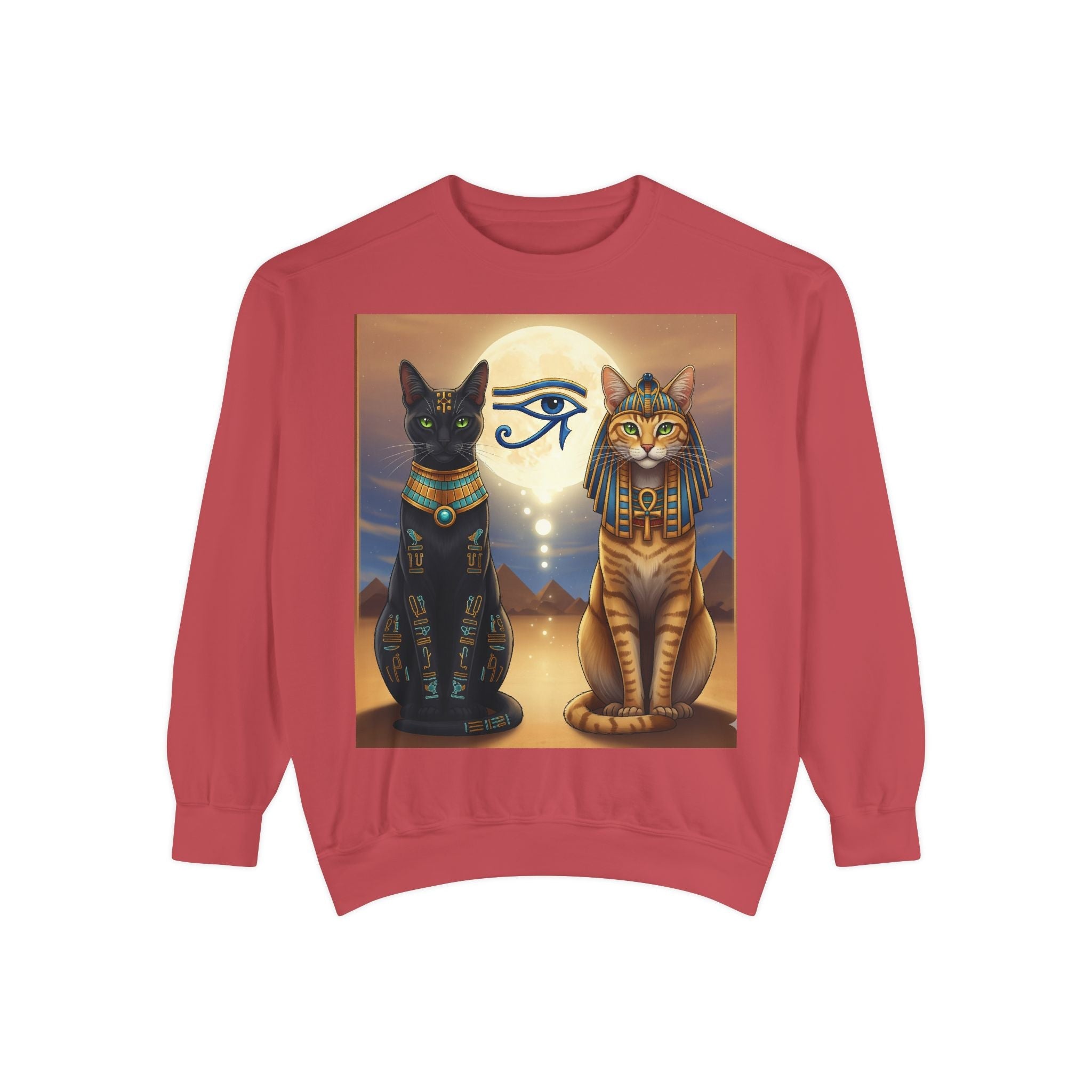Egyptian Cats Sweatshirt Printify