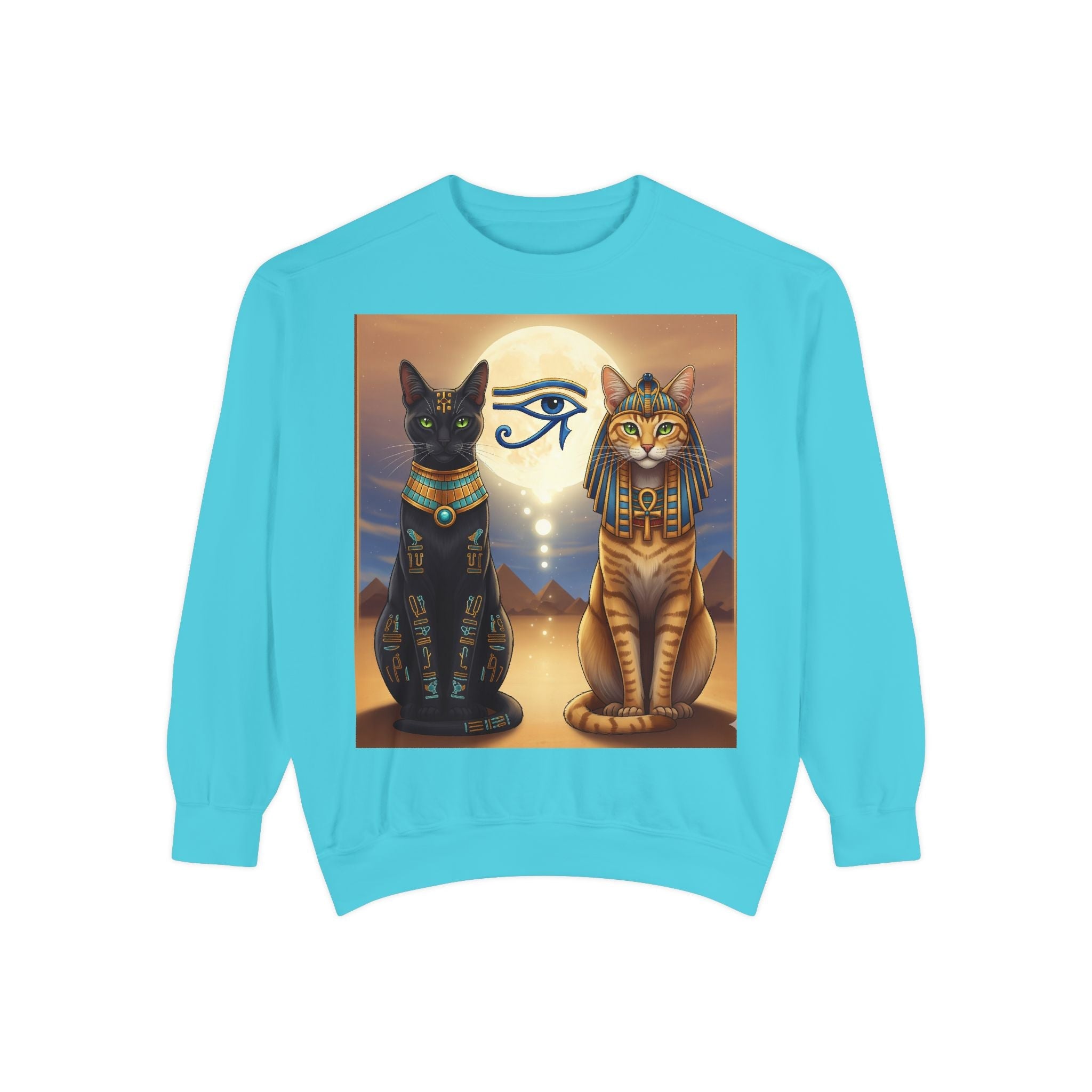Egyptian Cats Sweatshirt Printify