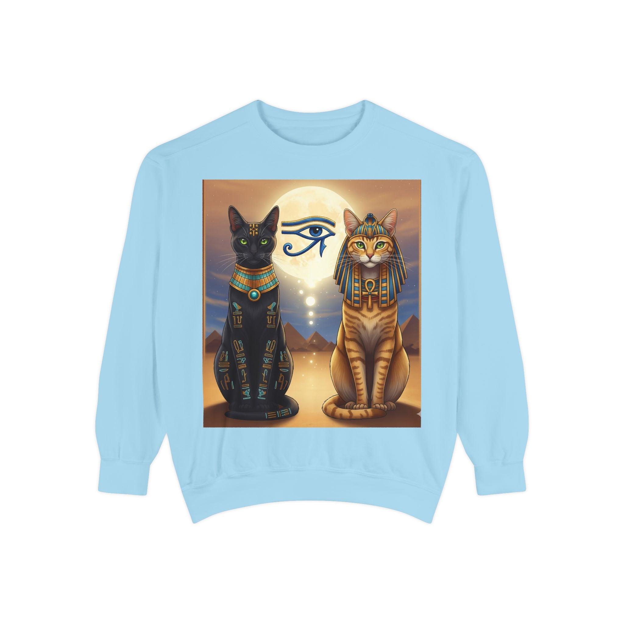 Egyptian Cats Sweatshirt Printify