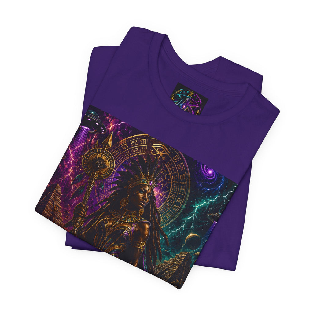 Egyptian Cosmic Queen — Panther & Leopard Guardian Tee