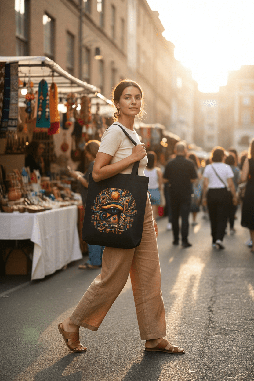 Egyptian Eye Tote — City Market Lifestyle