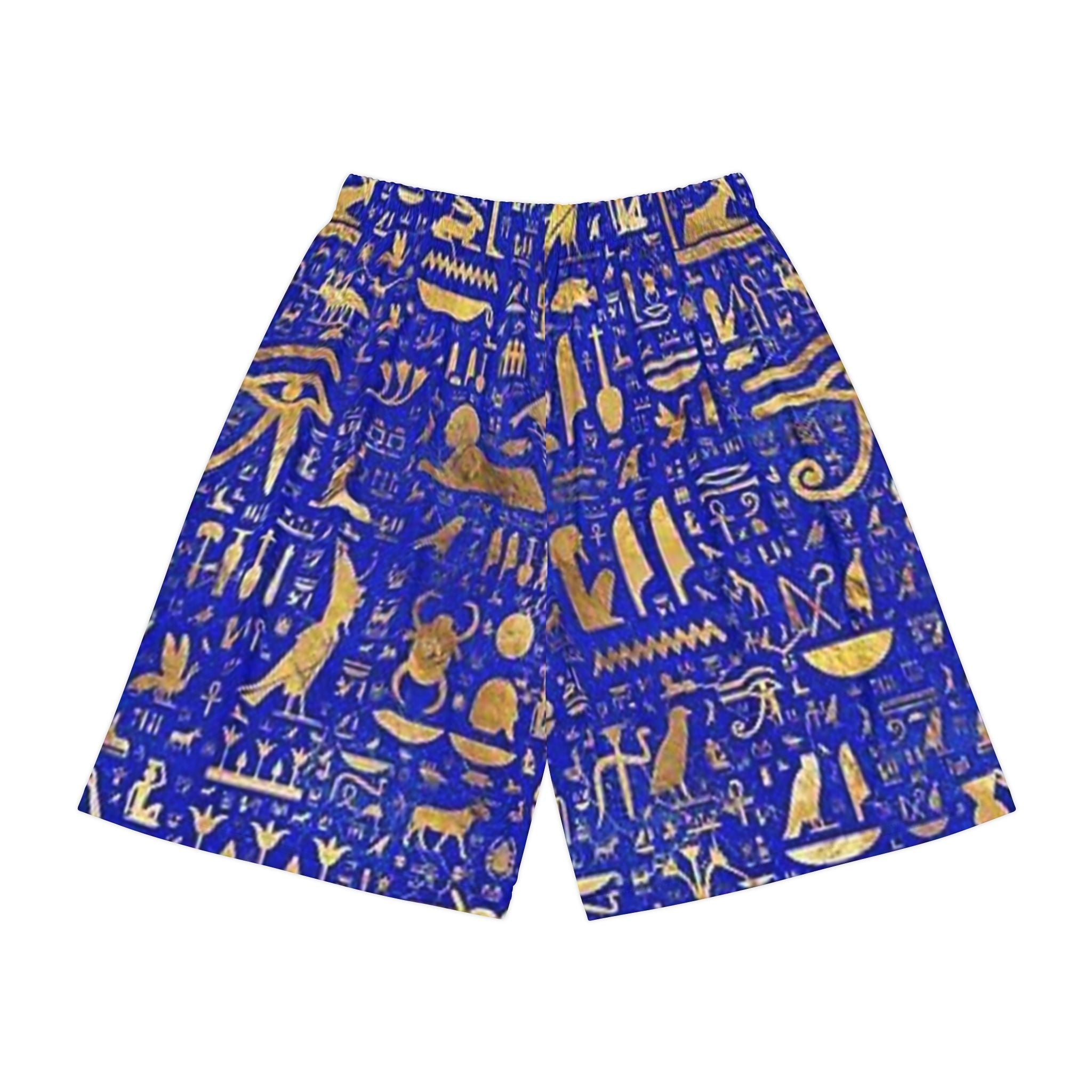 Egyptian Hieroglyphs Men's Sports Shorts - Stylish & Comfortable Athletic Wear Printify