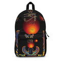Egyptian-Inspired Art Backpack | Unique School Bag, Ethnic Print, Trendy Travel, Festival Accessory, Stylish Daily Carry Printify