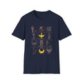 Egyptian Mythology Symbol Grid Tee | Ether Soulwear Printify