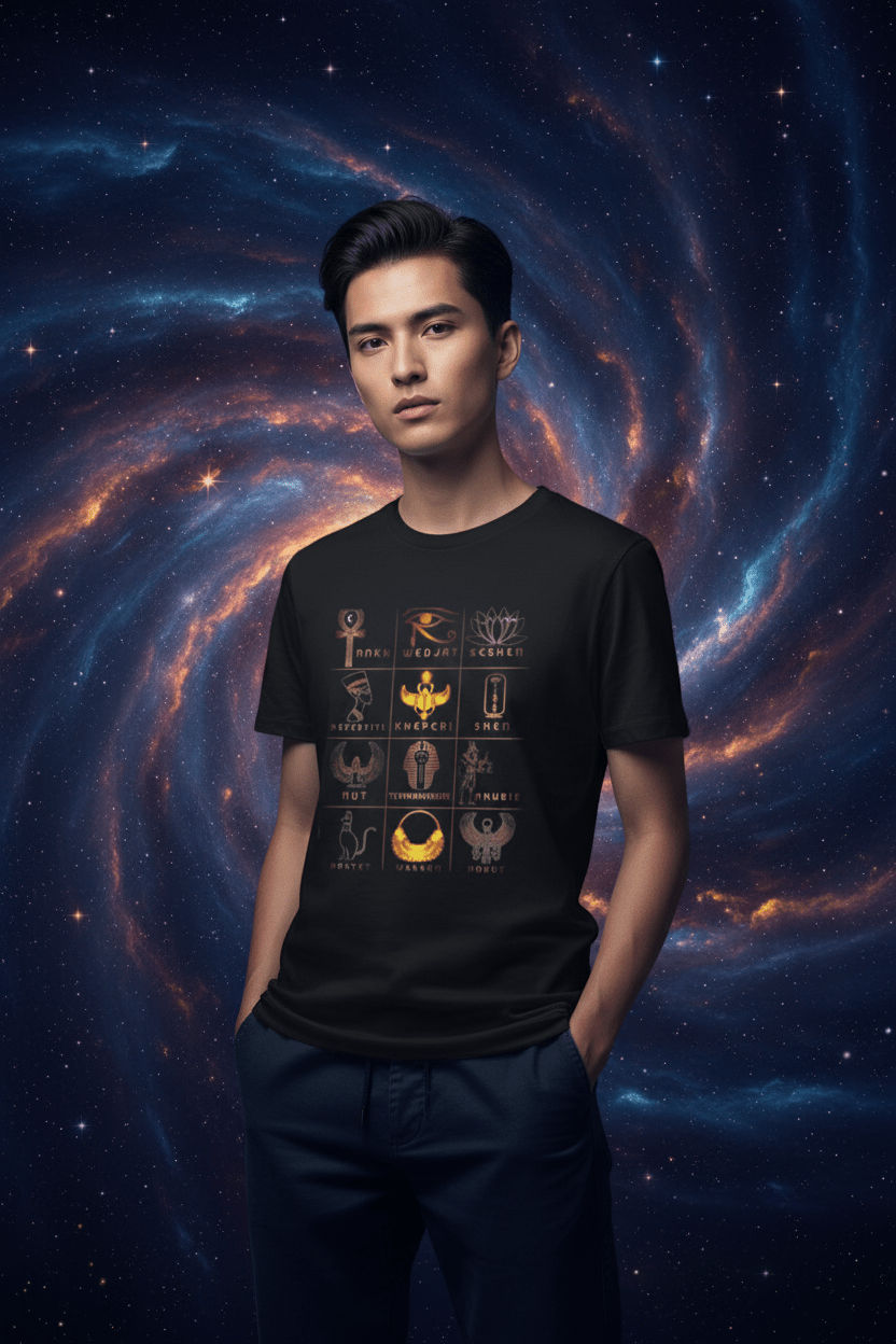 Cosmic night sky