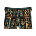 Egyptian Patterned Women's Athletic Shorts, Gym Wear, Summer Fashion, Vacation Outfit, Unique Gift Printify