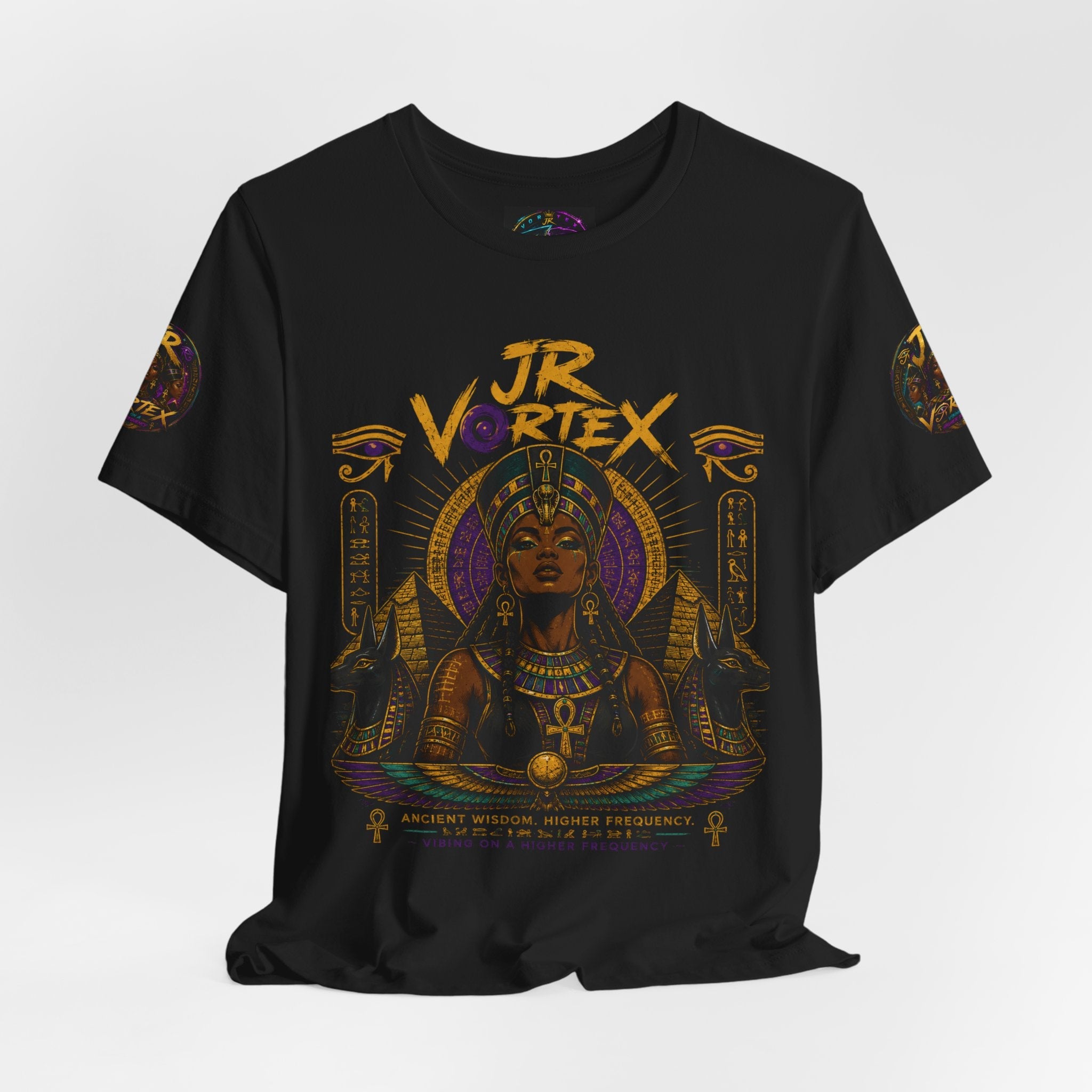 Egyptian Queen Tee — JR Vortex Ancient Wisdom Limited Edition.