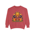 Egyptian sun god sweatshirt – pharaoh ankh graphic crewneck by JR Vortex