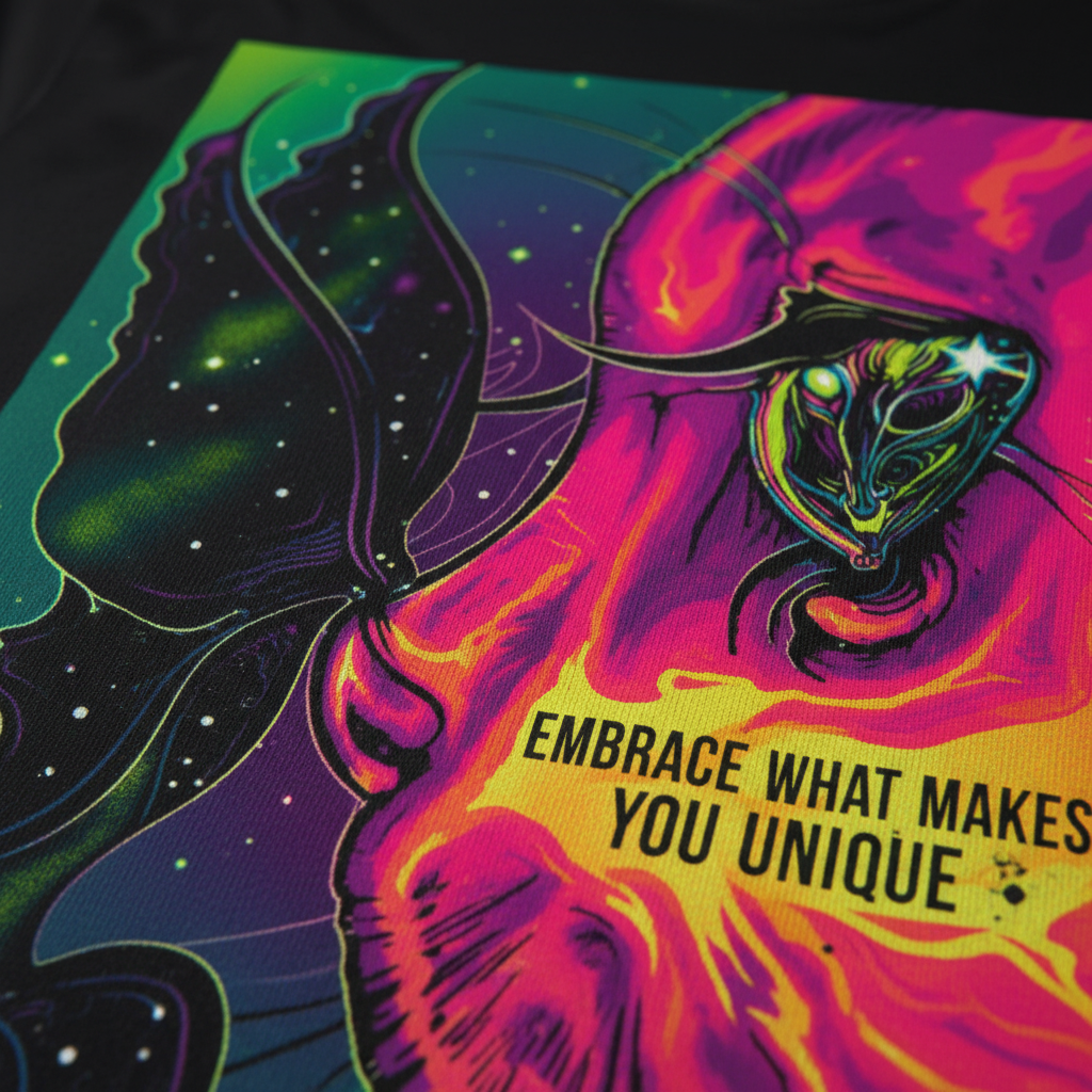 Embrace What Makes You Unique — Graphic Close-Up