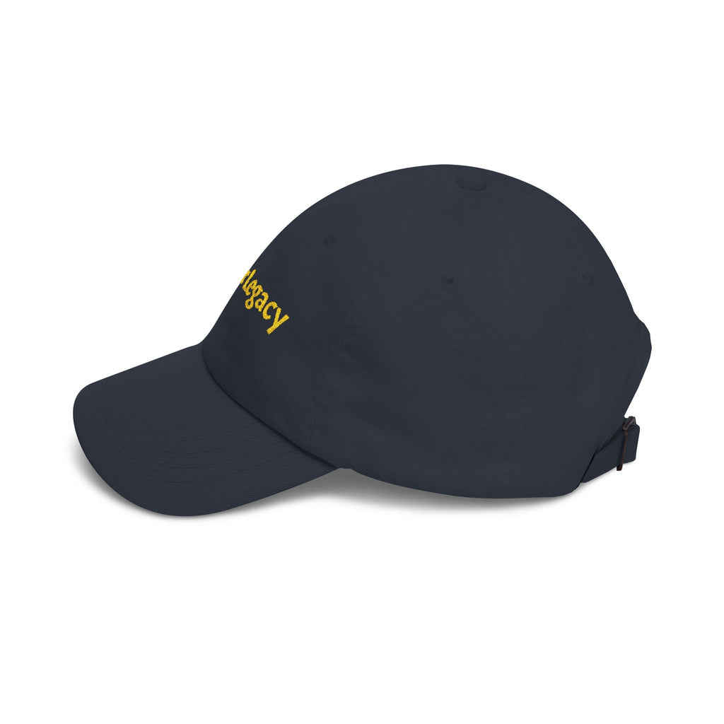 Embroidered '9 Ether Legacy' Classic Dad Cap — Green Baseball Hat Printify