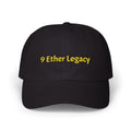 Embroidered '9 Ether Legacy' Classic Dad Cap — Green Baseball Hat Printify
