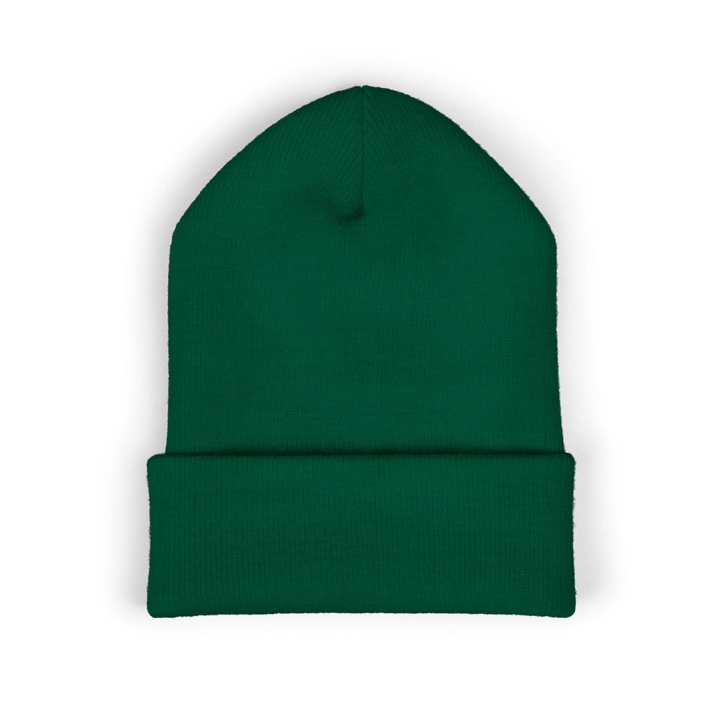 Embroidered 'Trip Lab' Cuffed Beanie — Retro Skate/Streetwear Winter Hat Printify