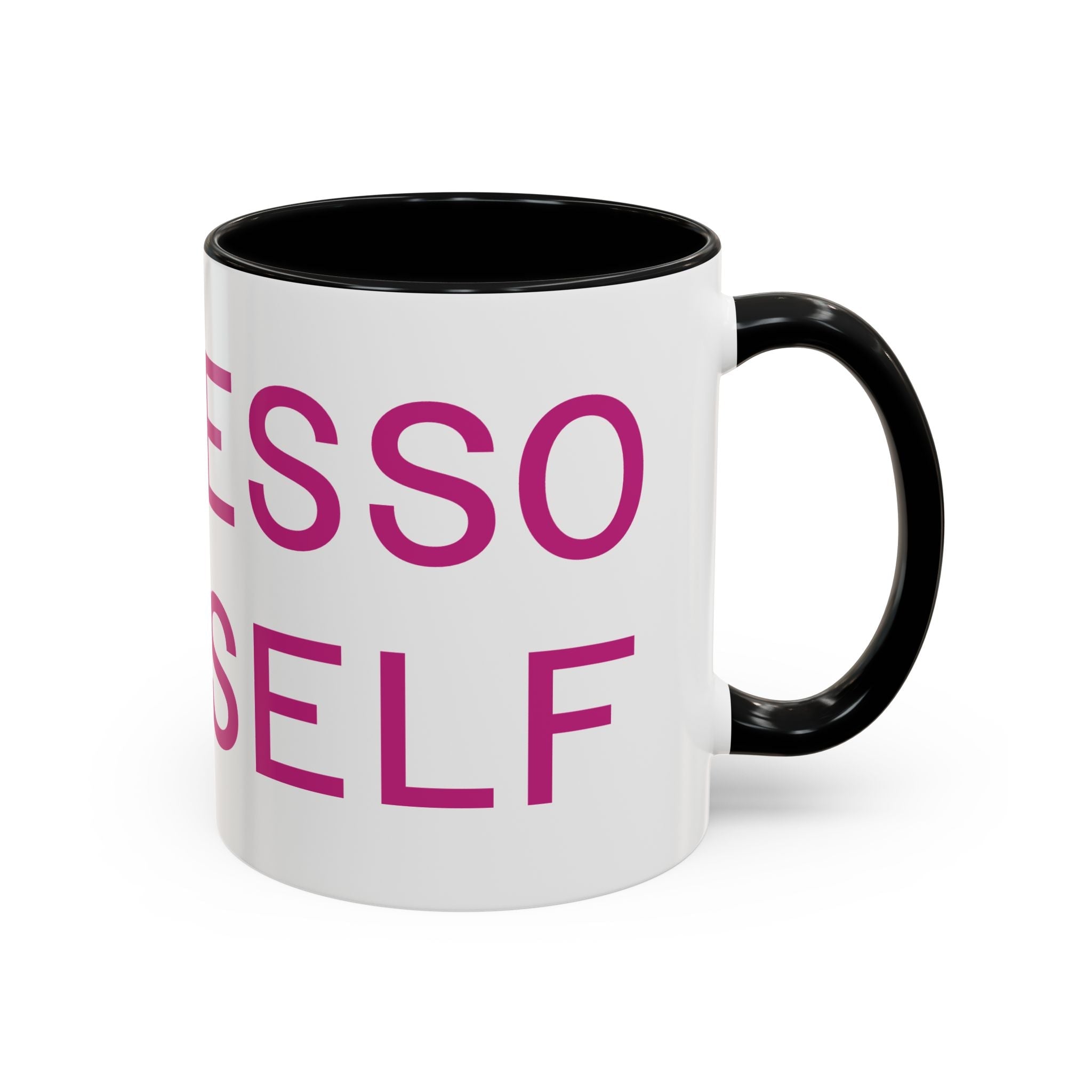 Espresso Yourself Mug – Funny Coffee Lover Accent Mug Printify