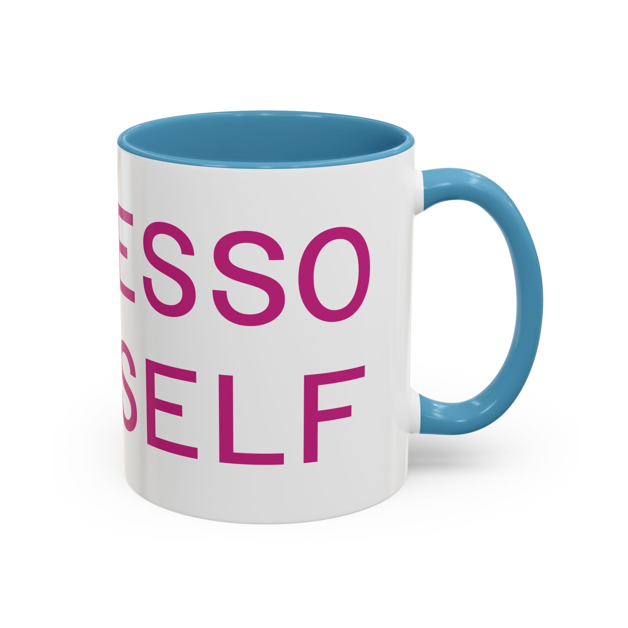 Espresso Yourself Mug – Funny Coffee Lover Accent Mug Printify