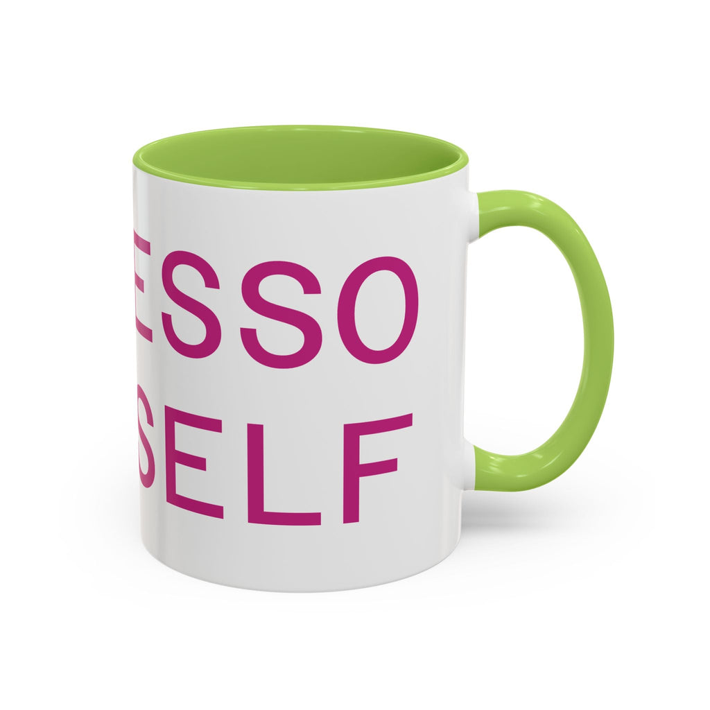 Espresso Yourself Mug – Funny Coffee Lover Accent Mug Printify