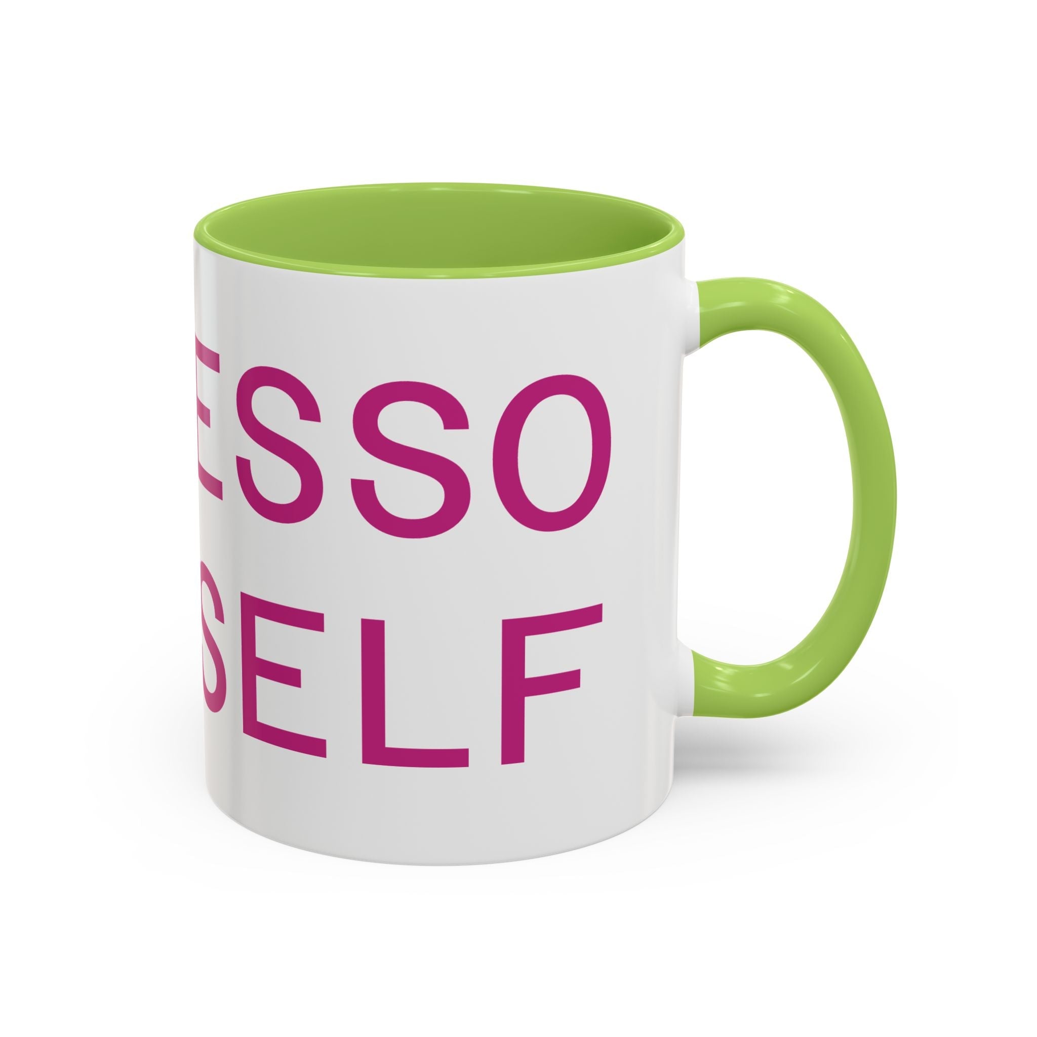Espresso Yourself Mug – Funny Coffee Lover Accent Mug Printify