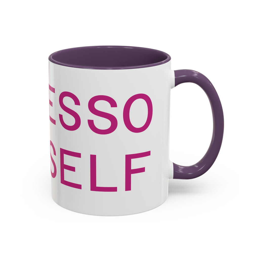 Espresso Yourself Mug – Funny Coffee Lover Accent Mug Printify