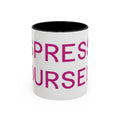 Espresso Yourself Mug – Funny Coffee Lover Accent Mug Printify