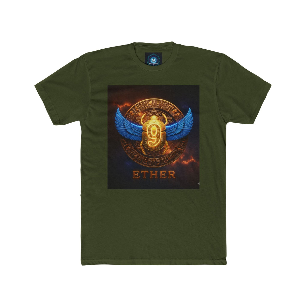 Ether 9-Winged Emblem T-Shirt | Mythic Streetwear Graphic Tee Printify