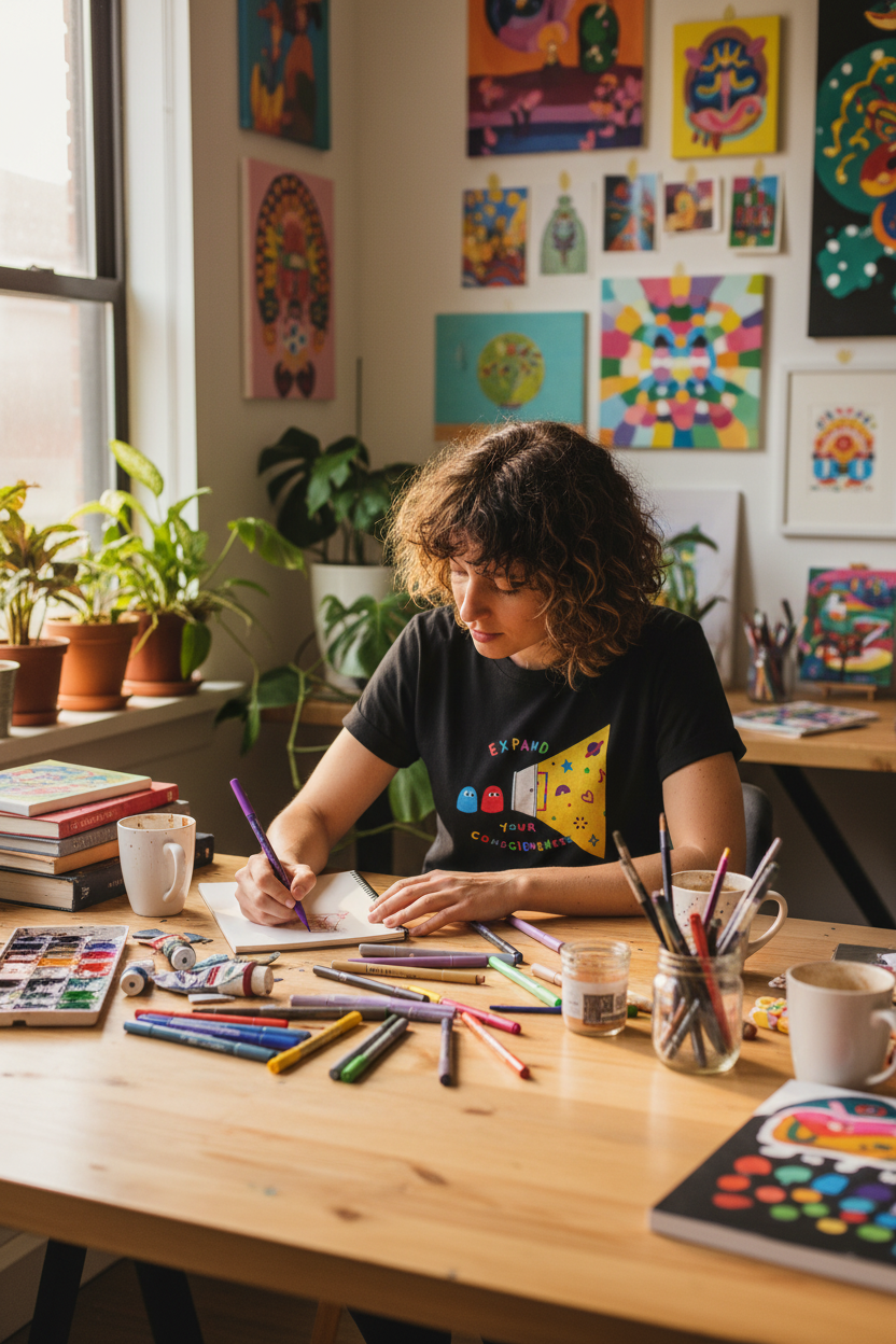 Colorful Art Studio