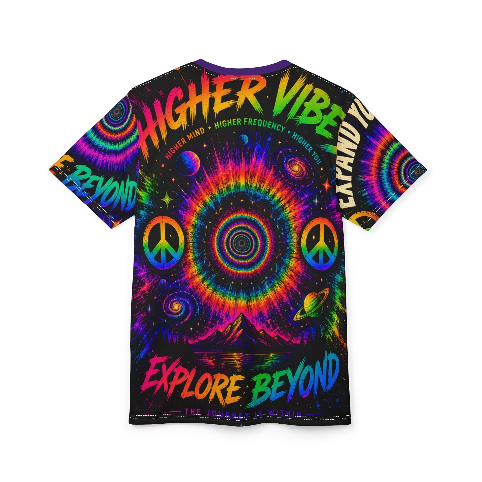 Expand Your Mind AOP Tee – Higher Vibes Psychedelic Graphic T-Shirt