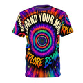 Expand Your Mind AOP Tee – Higher Vibes Psychedelic Graphic T-Shirt