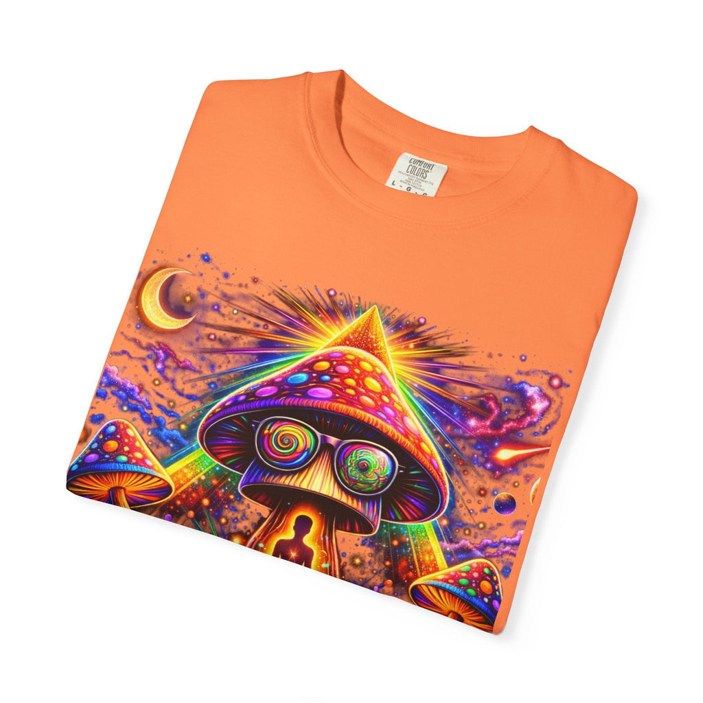Expand Your Mind Psychedelic Mushroom T-Shirt Printify