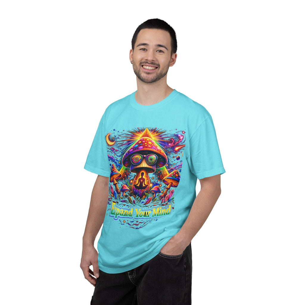 Expand Your Mind Psychedelic Mushroom T-Shirt Printify