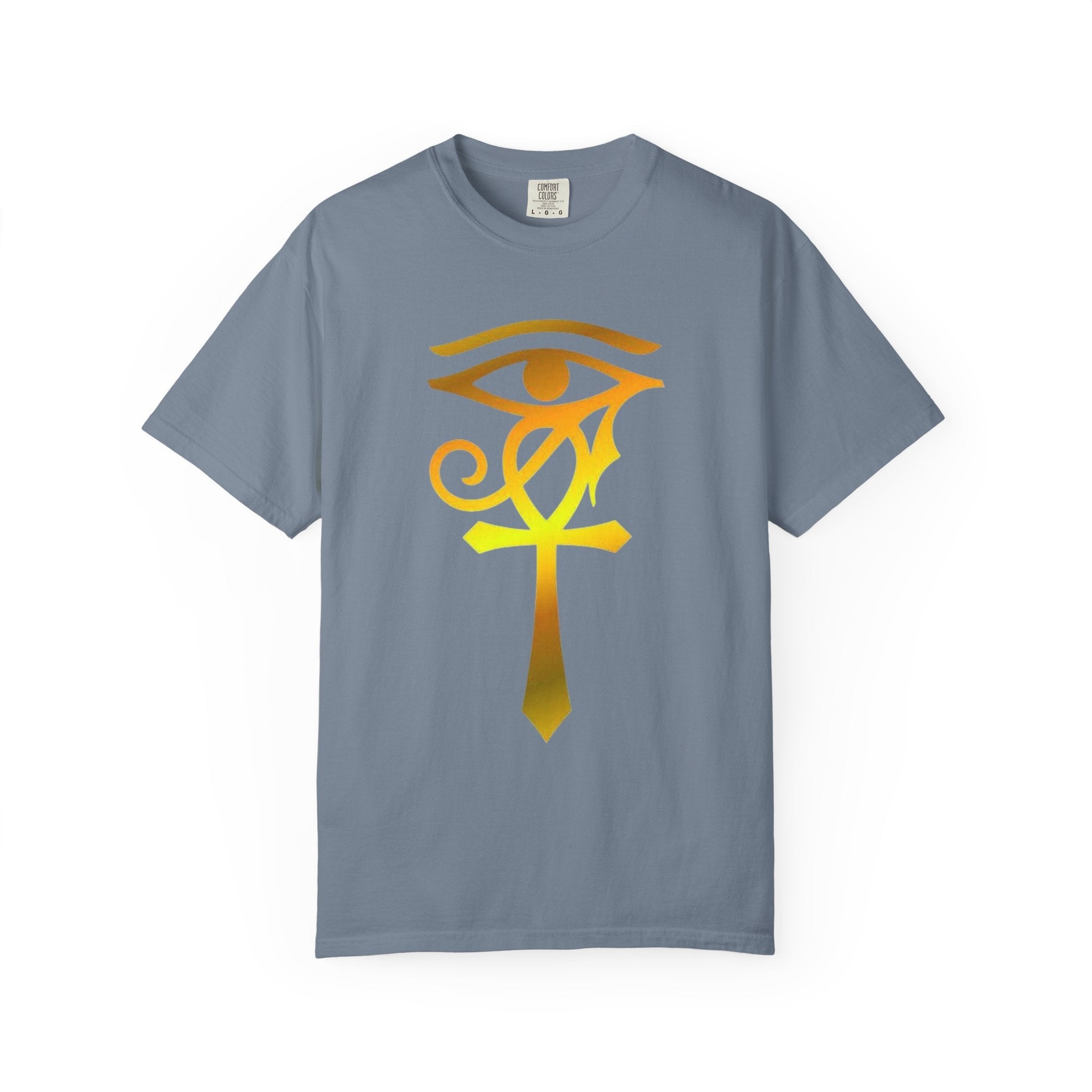 Eye of Horus Ankh Tee — Ancient Egyptian Symbol
