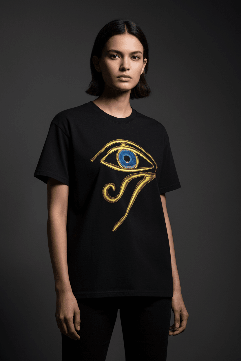Eye of Horus Tee Luxury Minimal