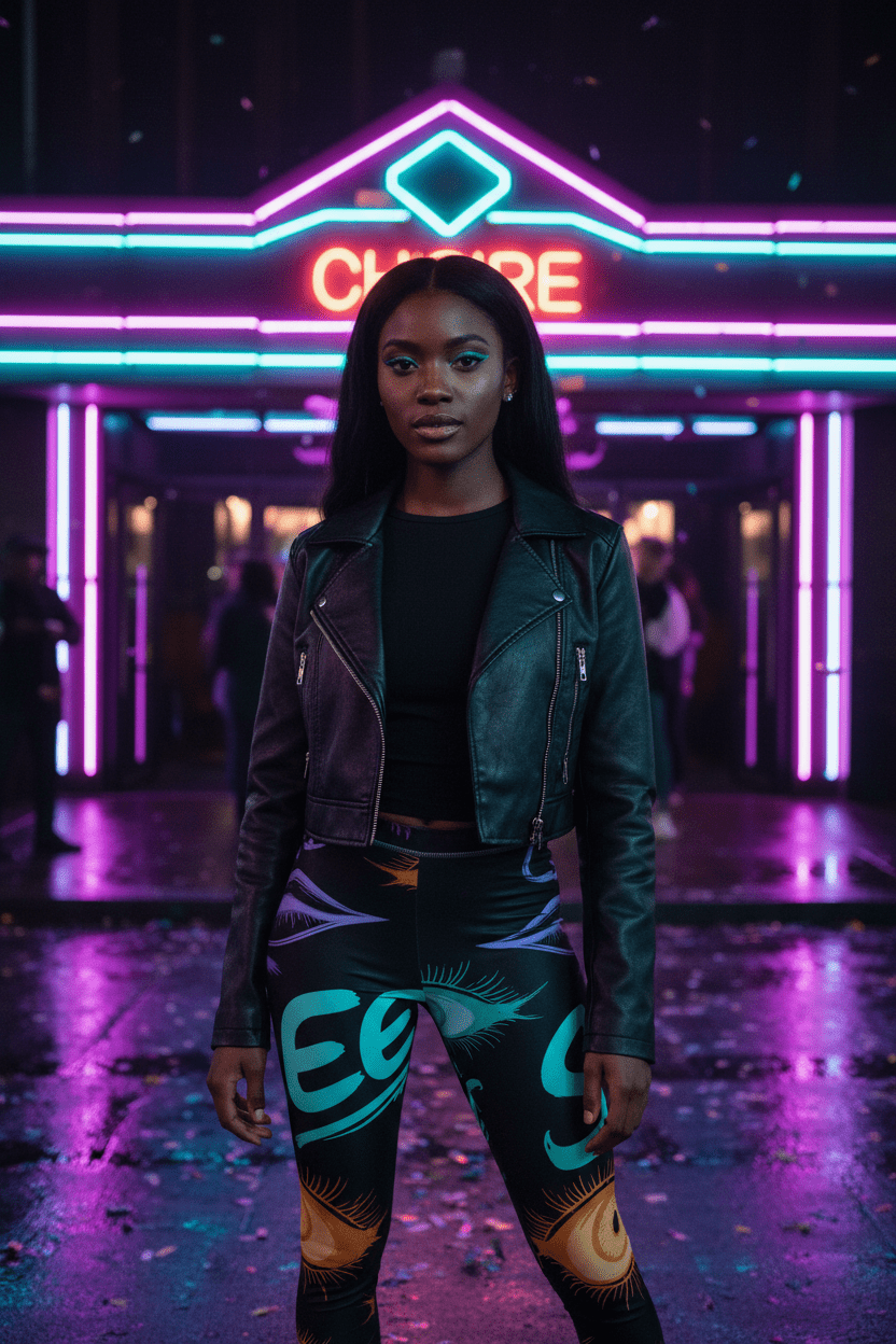 Black Woman Nightclub