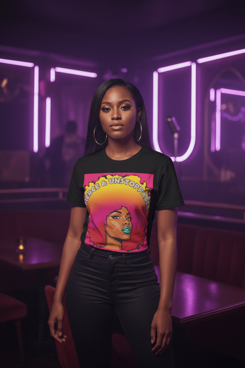Fierce & Unstoppable - Purple Jazz Lounge