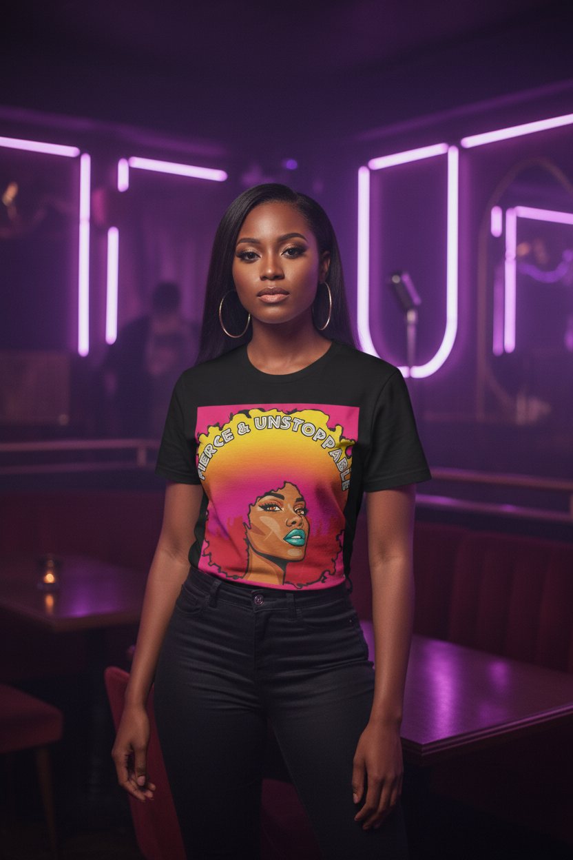 Fierce & Unstoppable - Purple Jazz Lounge
