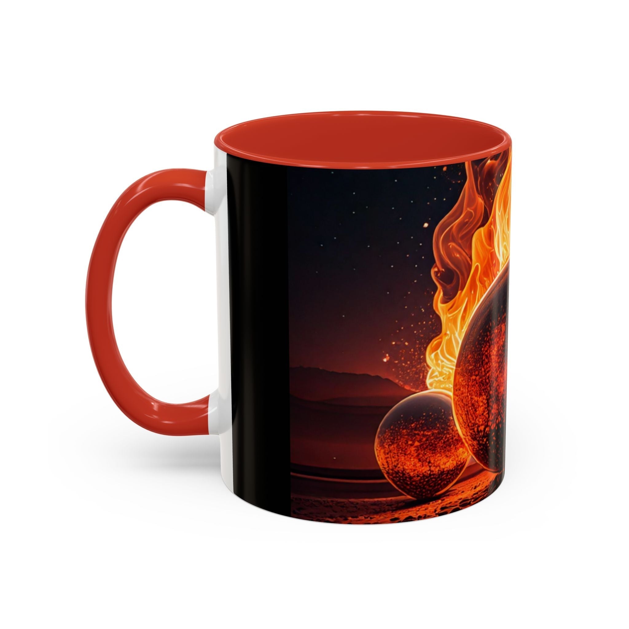 Fireball  Coffee Mugs (11, 15oz) Printify