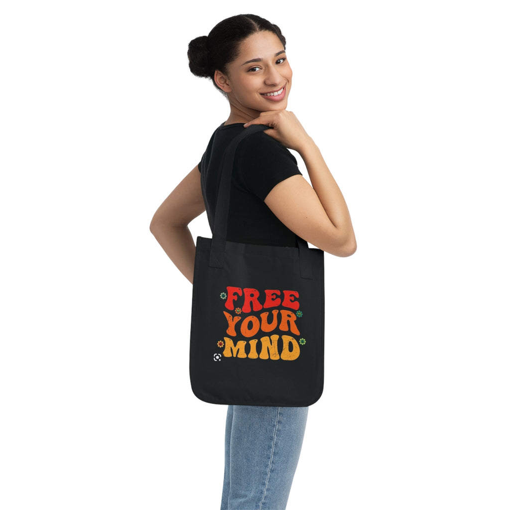 Free Your Mind Organic Canvas Tote Bag