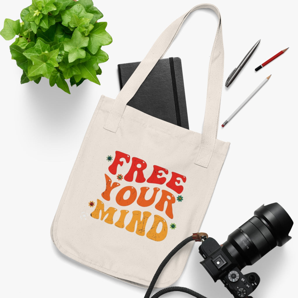 Free Your Mind Organic Canvas Tote Bag
