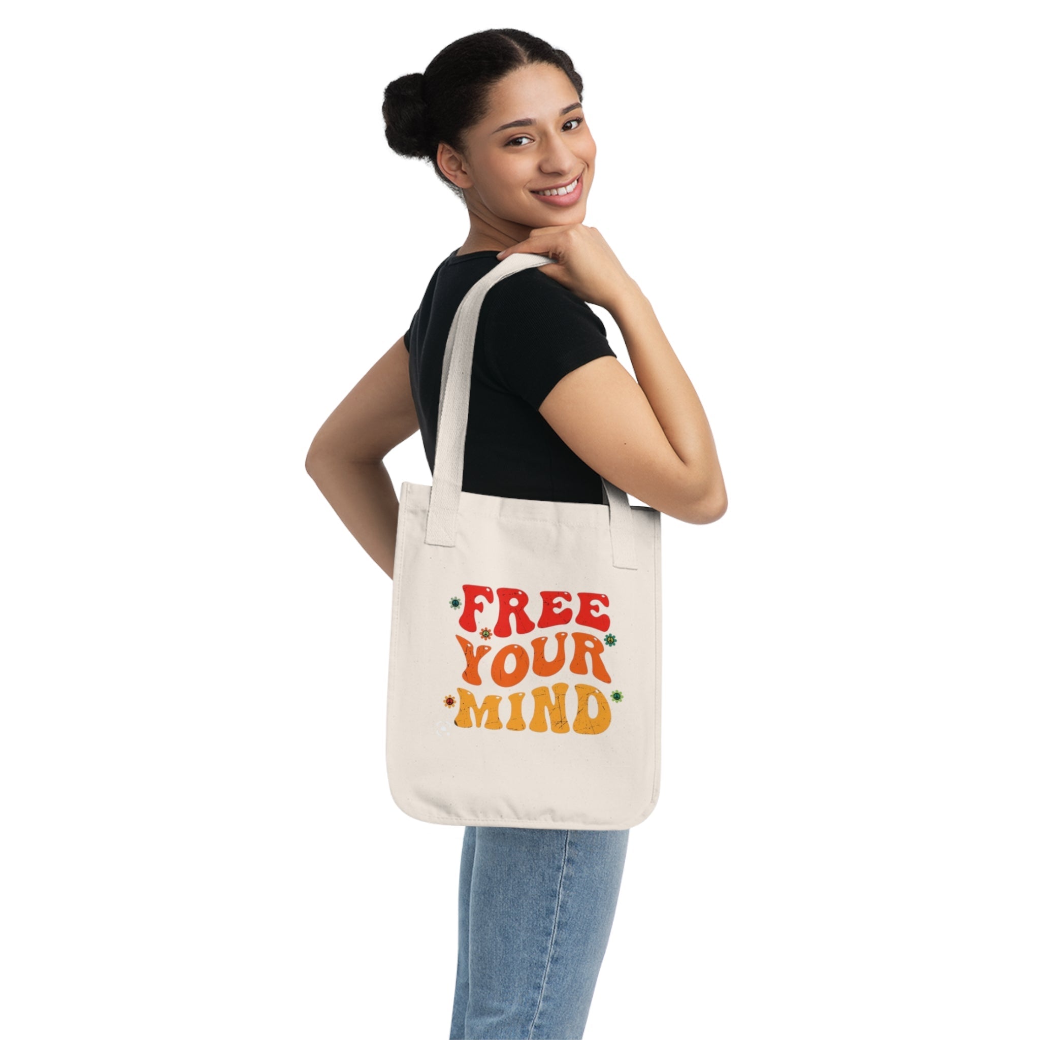 Free Your Mind Organic Canvas Tote Bag