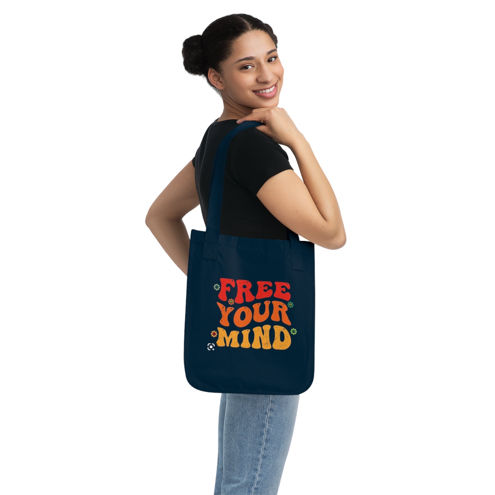Free Your Mind Organic Canvas Tote Bag
