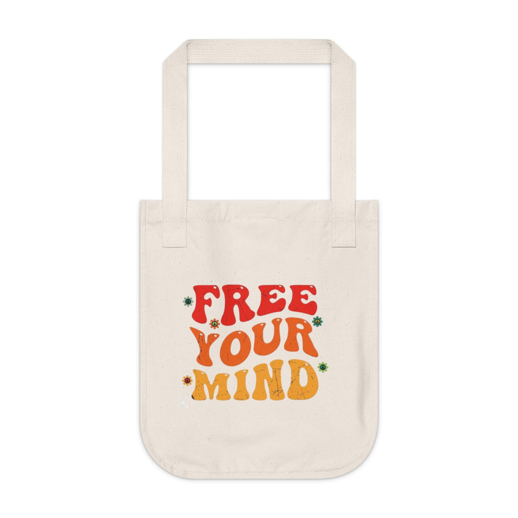 Free Your Mind Organic Canvas Tote Bag