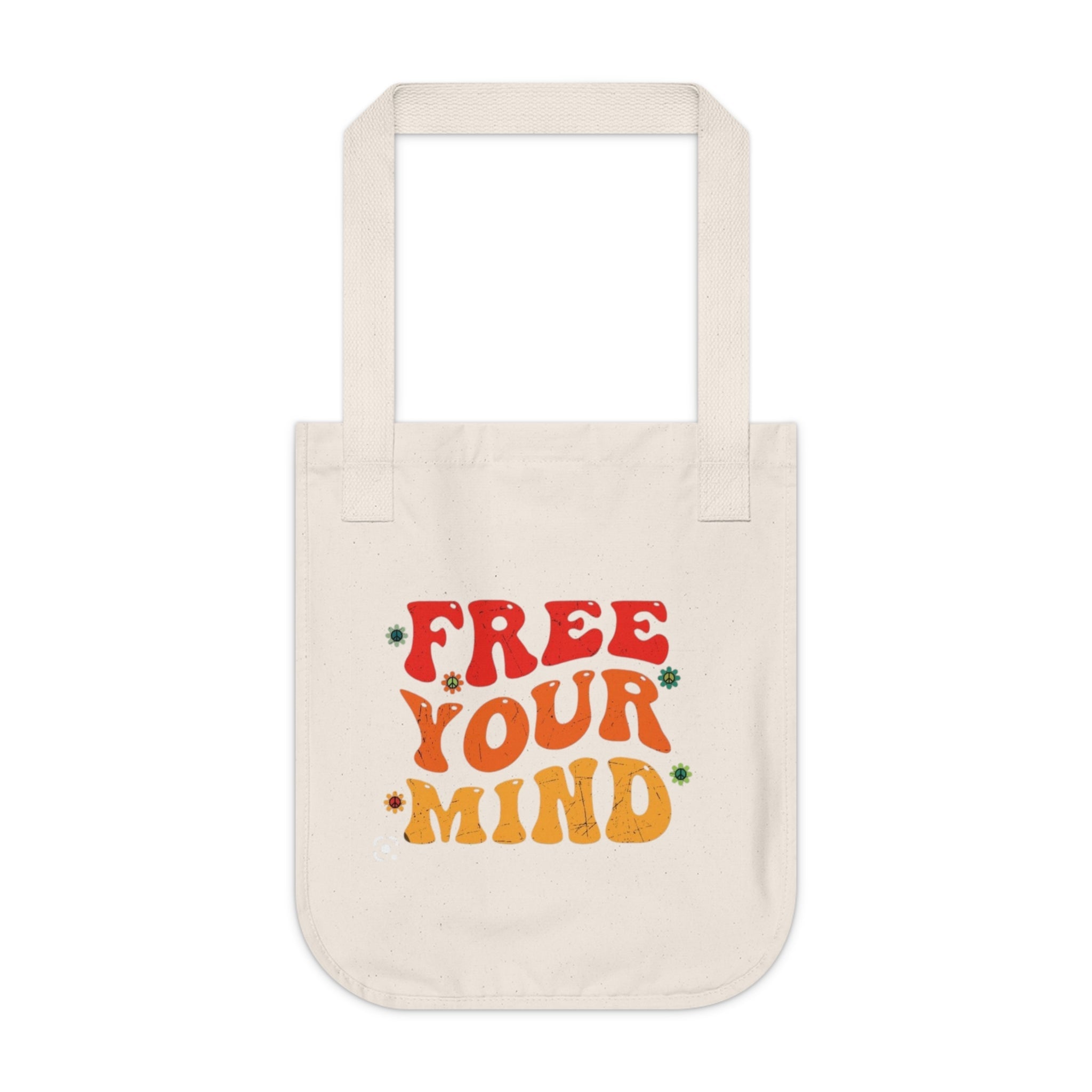Free Your Mind Organic Canvas Tote Bag
