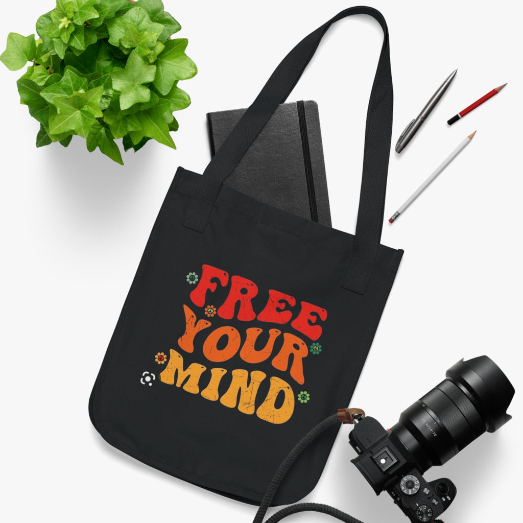 Free Your Mind Organic Canvas Tote Bag